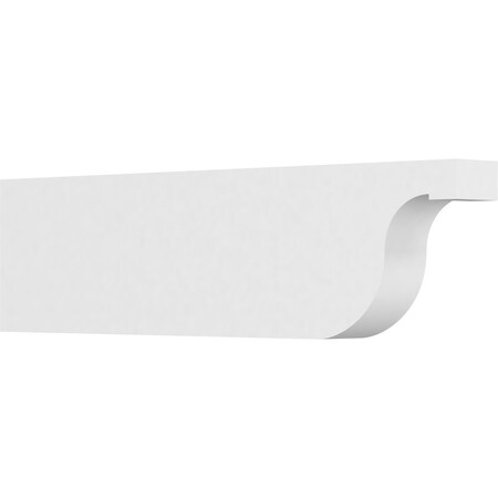 Ekena Millwork Standard Del Monte Architectural Grade PVC Rafter Tail, 3"W X 8"H X 30"L RFTP03X08X30DEL